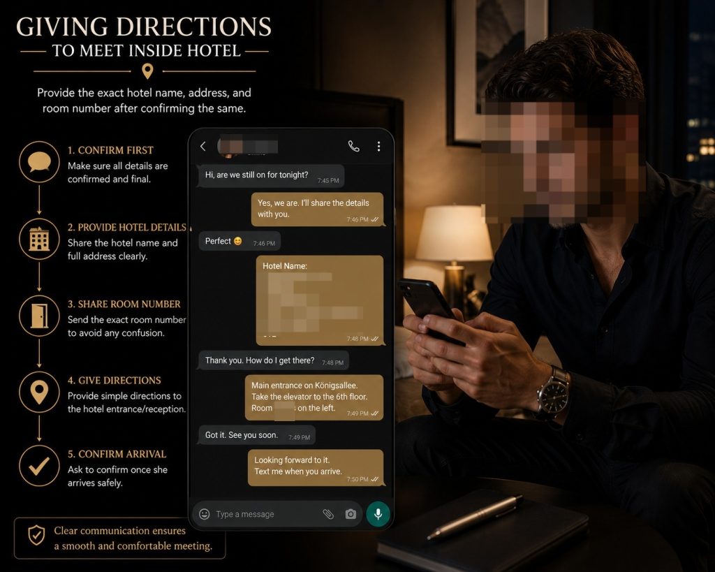 Guidelines for Giving Directions to the Escort