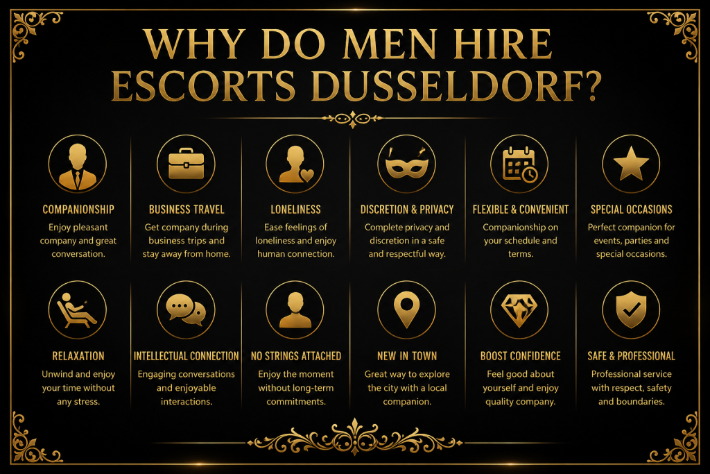 Why Do Men Hire Escorts Dusseldorf