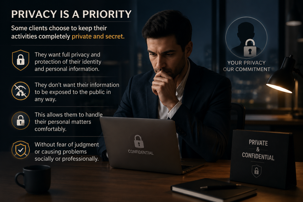 Your privacy is our primary concern.